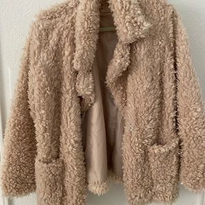 Cream Teddy Coat